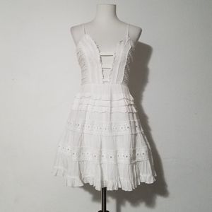 Polly White Dress